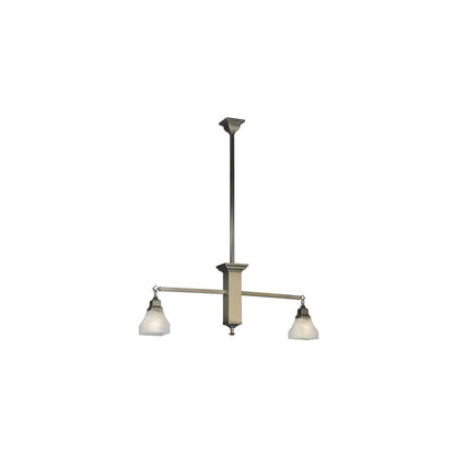 Bungalow 2 Light 5" Wide Linear Pendant