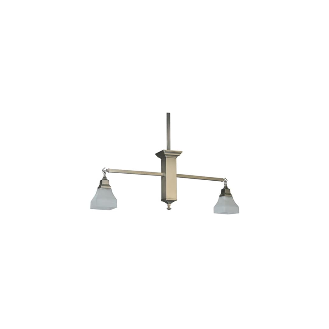 Bungalow 2 Light 5" Wide Linear Pendant