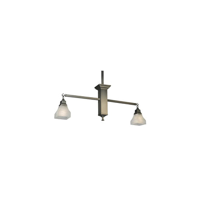 Bungalow 2 Light 5" Wide Linear Pendant