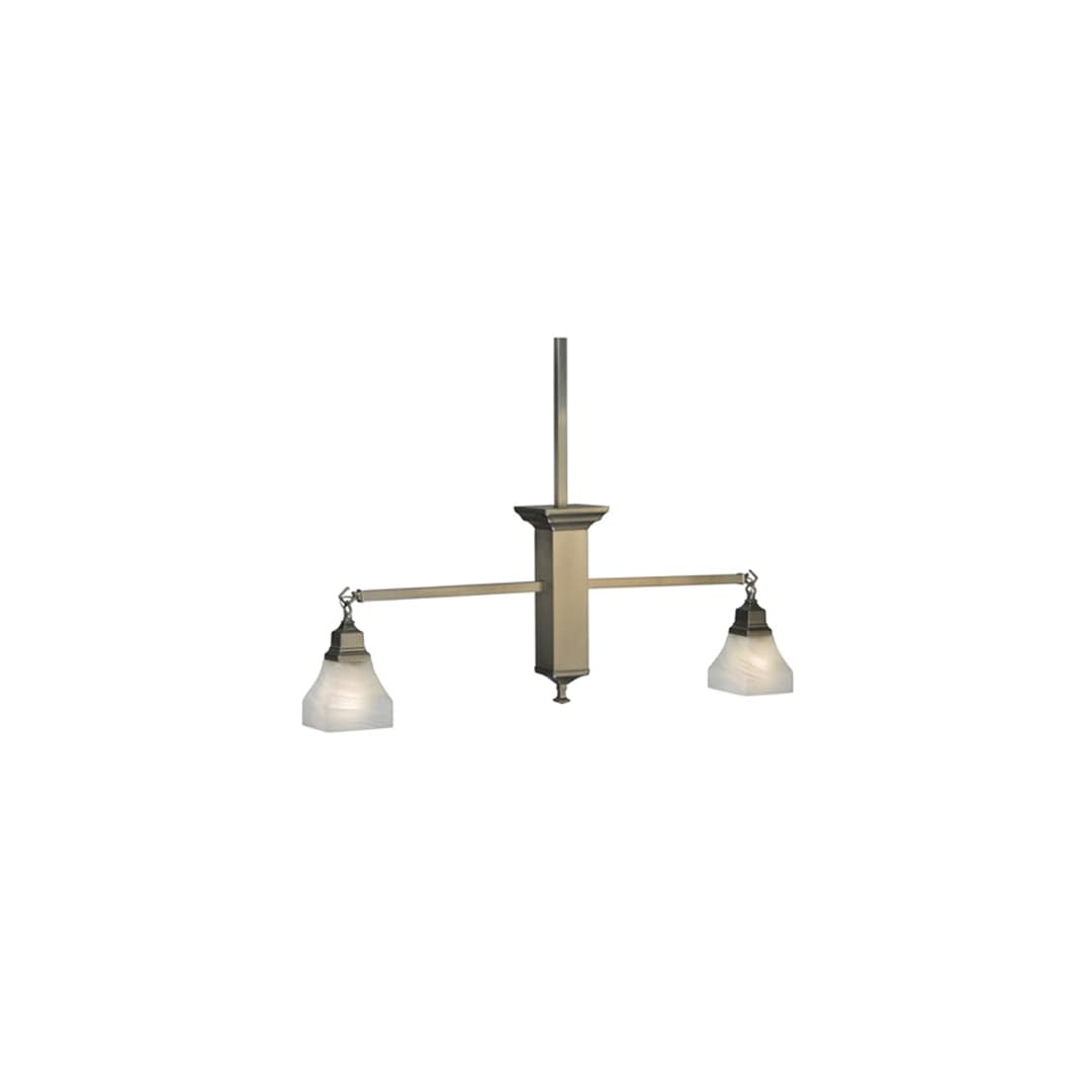 Bungalow 2 Light 5" Wide Linear Pendant