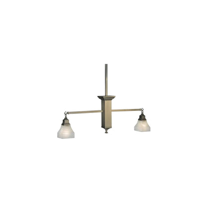 Bungalow 2 Light 5" Wide Linear Pendant