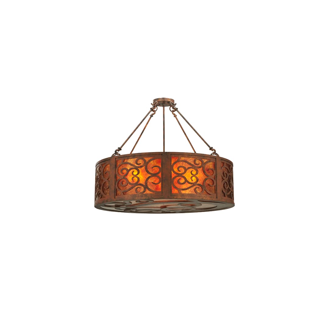 Dean 4 Light 30" Wide Suspension Pendant