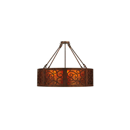 Dean 4 Light 30" Wide Suspension Pendant