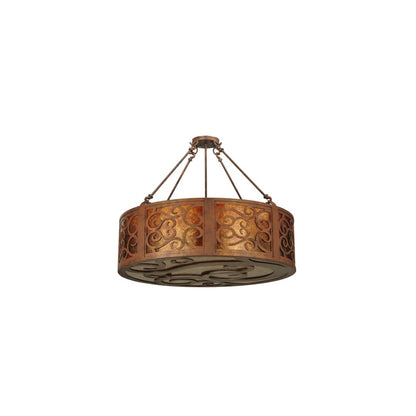 Dean 4 Light 30" Wide Suspension Pendant