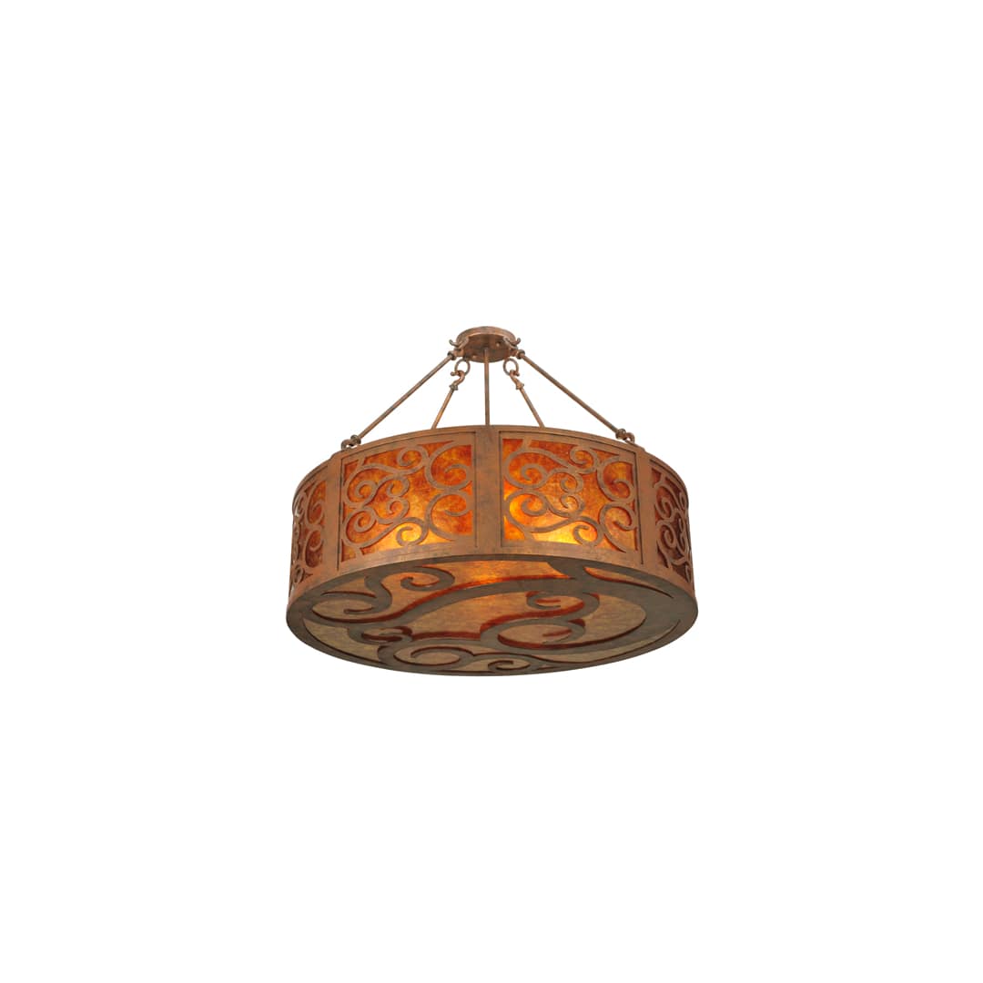 Dean 4 Light 30" Wide Suspension Pendant