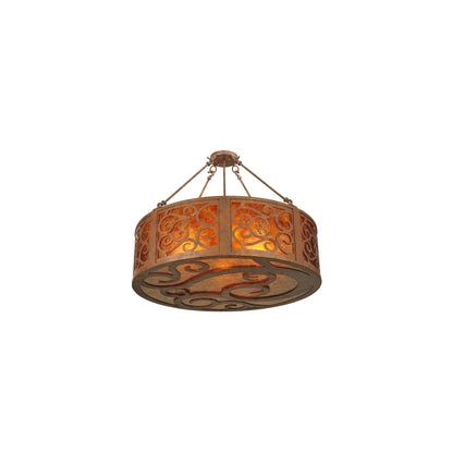 Dean 4 Light 30" Wide Suspension Pendant