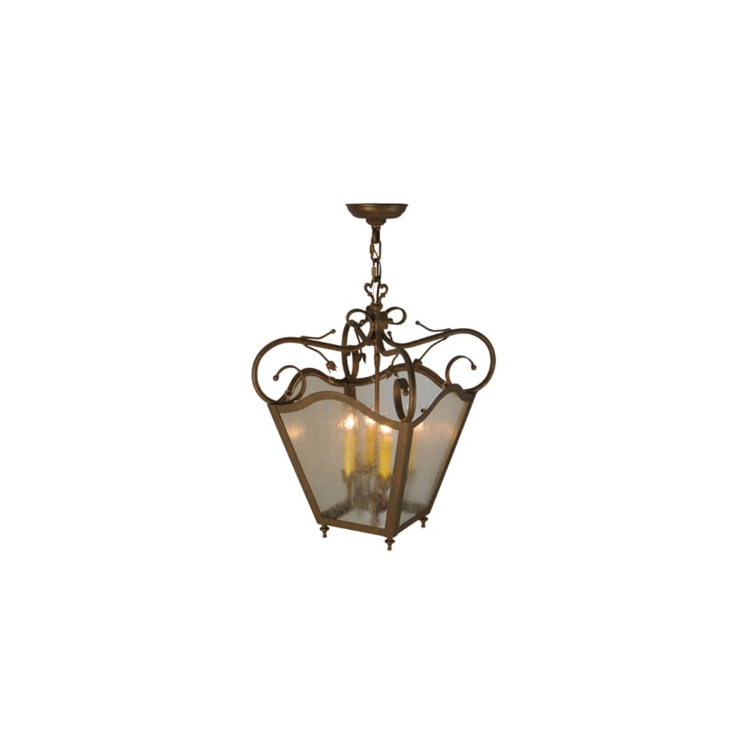 Terena 4 Light 22" Wide Taper Candle Pendant