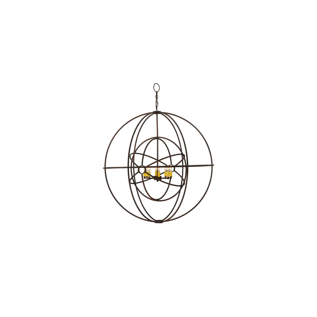 Atom Enerjisi 8 Light 43" Wide Taper Candle Pendant