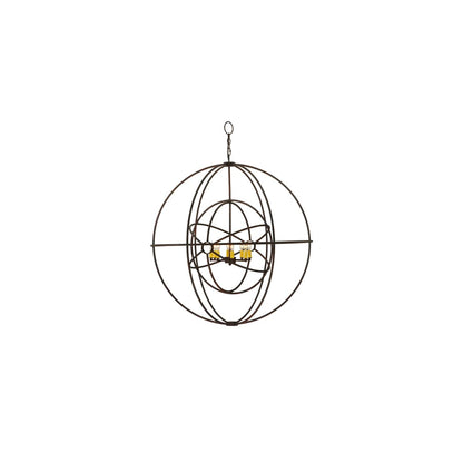 Atom Enerjisi 8 Light 43" Wide Taper Candle Pendant