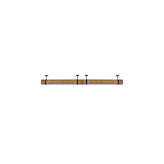 Quadrato 144" Wide LED Semi-Flush Ceiling Fixture