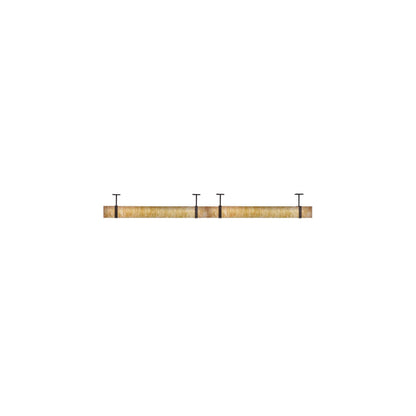 Quadrato 144" Wide LED Semi-Flush Ceiling Fixture