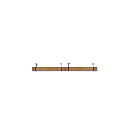 Quadrato 144" Wide LED Semi-Flush Ceiling Fixture