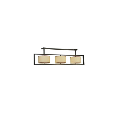 Farm Table 6 Light 20" Wide Linear Pendant