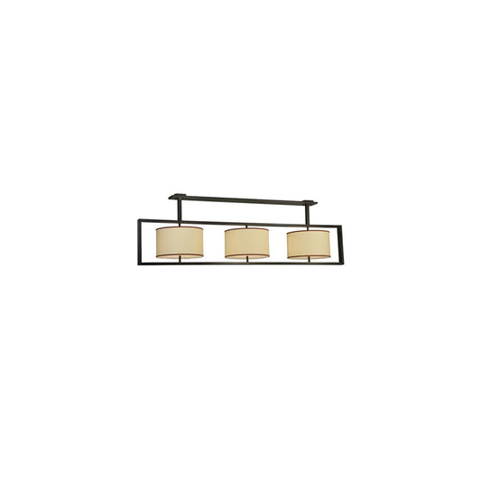 Farm Table 6 Light 20" Wide Linear Pendant