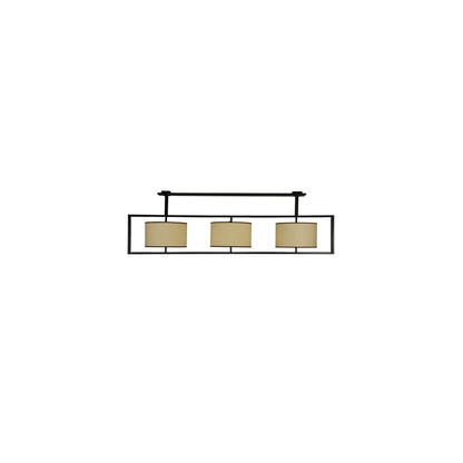 Farm Table 6 Light 20" Wide Linear Pendant