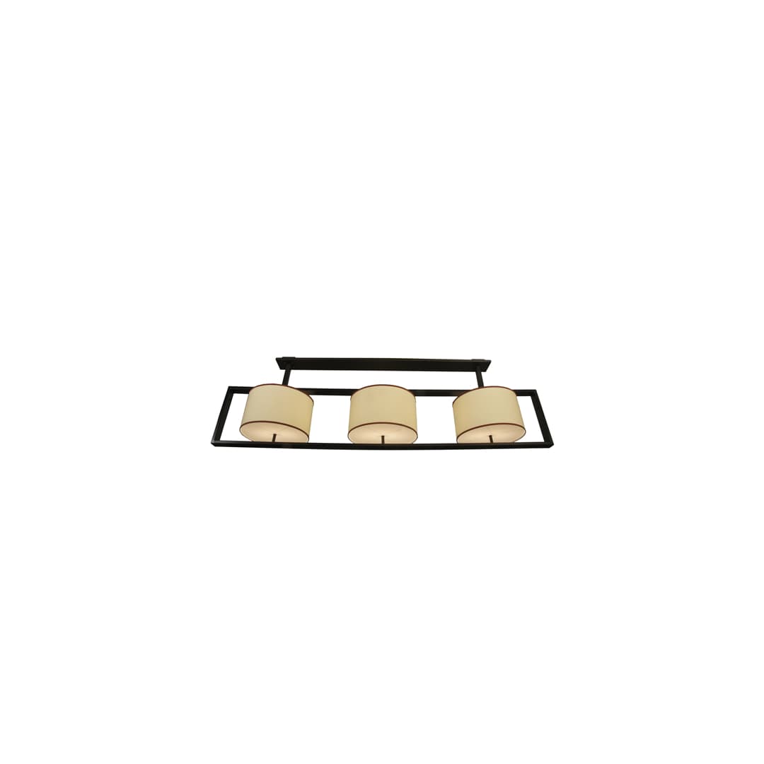 Farm Table 6 Light 20" Wide Linear Pendant
