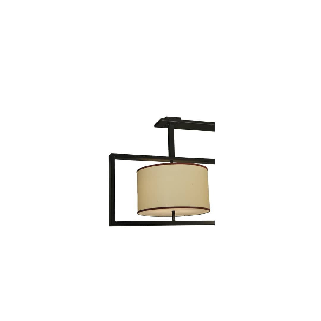 Farm Table 6 Light 20" Wide Linear Pendant