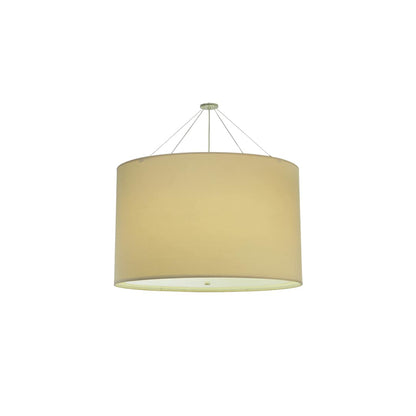 Cilindro Natural 8 Light 48" Wide Suspension Pendant
