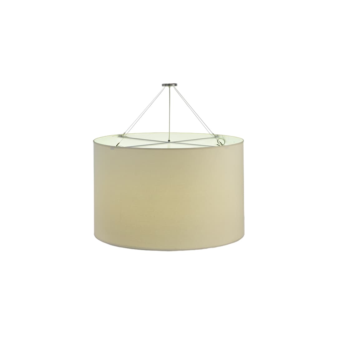 Cilindro Natural 8 Light 48" Wide Suspension Pendant