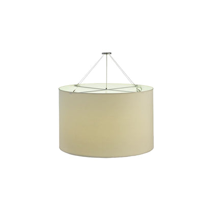 Cilindro Natural 8 Light 48" Wide Suspension Pendant
