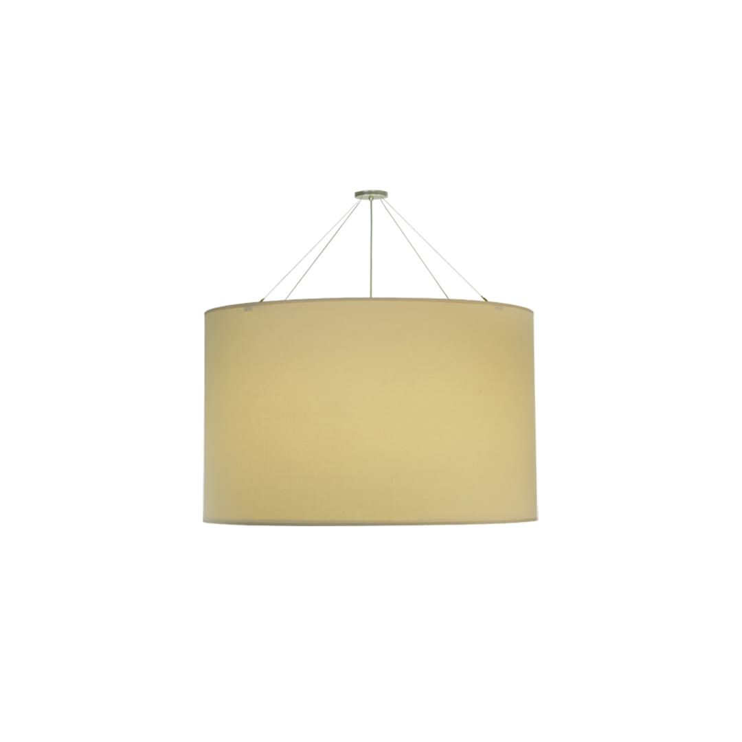 Cilindro Natural 8 Light 48" Wide Suspension Pendant