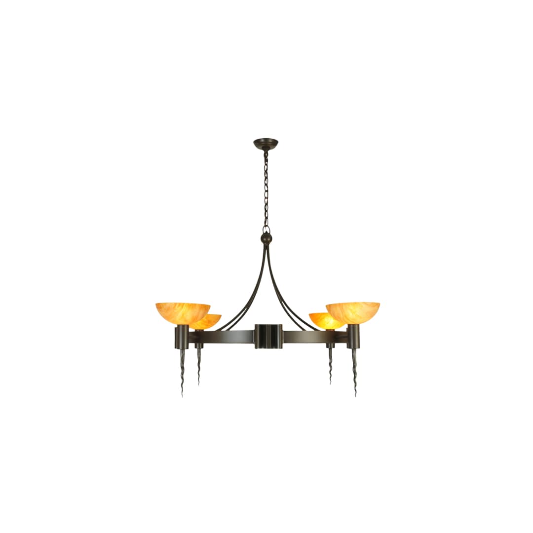 Kuberic 4 Light 49" Wide Chandelier