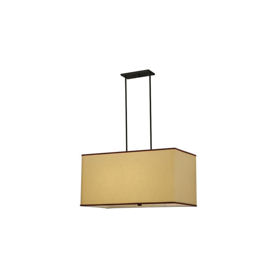 34" L Charisma Fabric Chandelier