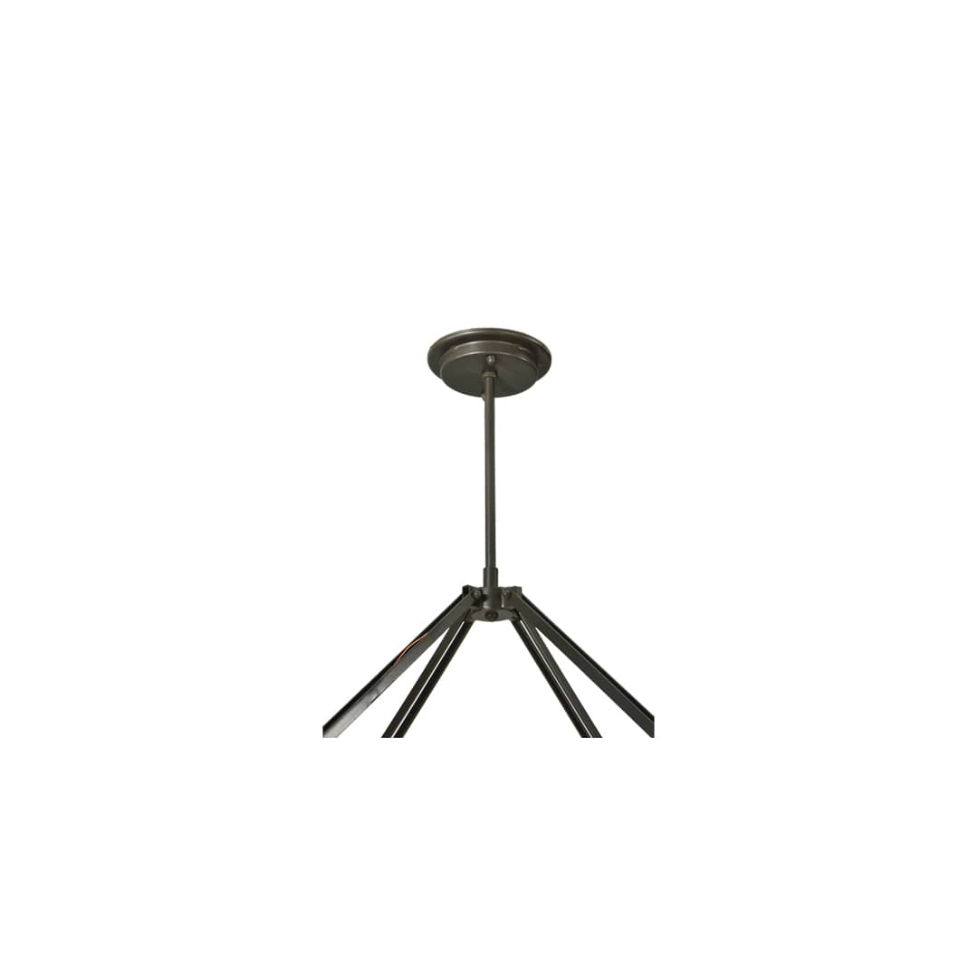 Cross Hatch 4 Light 30" Wide Pendant