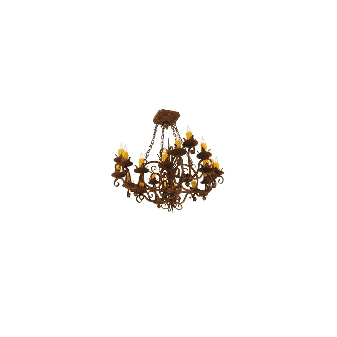 Kimberly 20 Light 54" Wide Taper Candle Style Chandelier