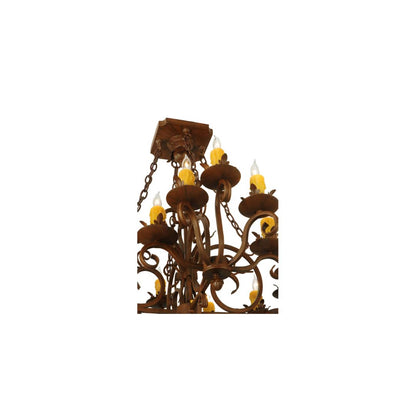 Kimberly 20 Light 54" Wide Taper Candle Style Chandelier