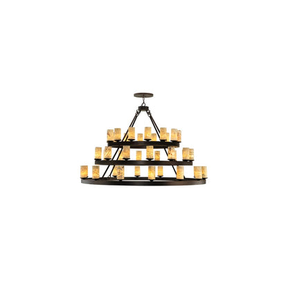 Loxley Horizon 42 Light 70" Wide Pillar Candle Style Chandelier