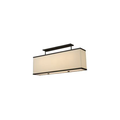 Quadrato 5 Light 9" Wide Linear Pendant