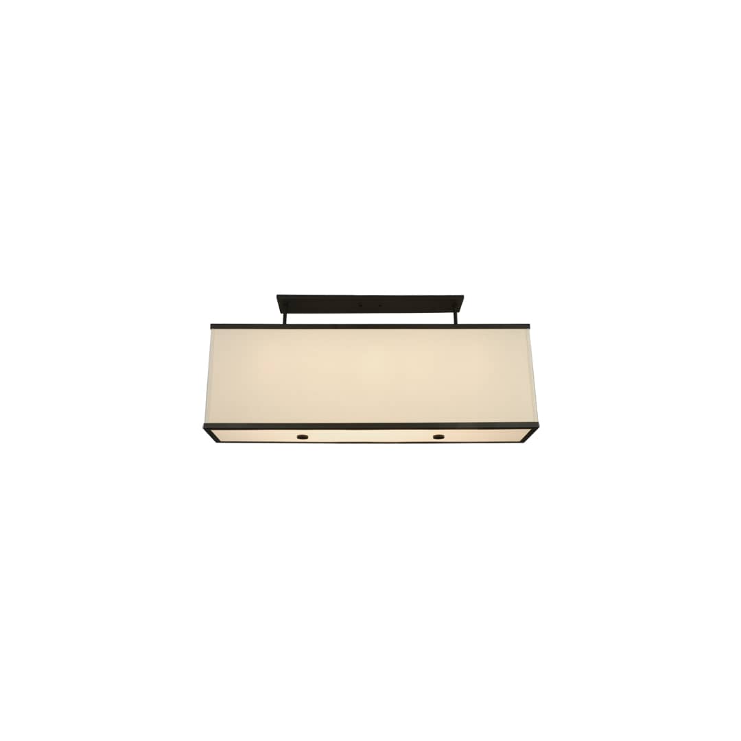 Quadrato 5 Light 9" Wide Linear Pendant