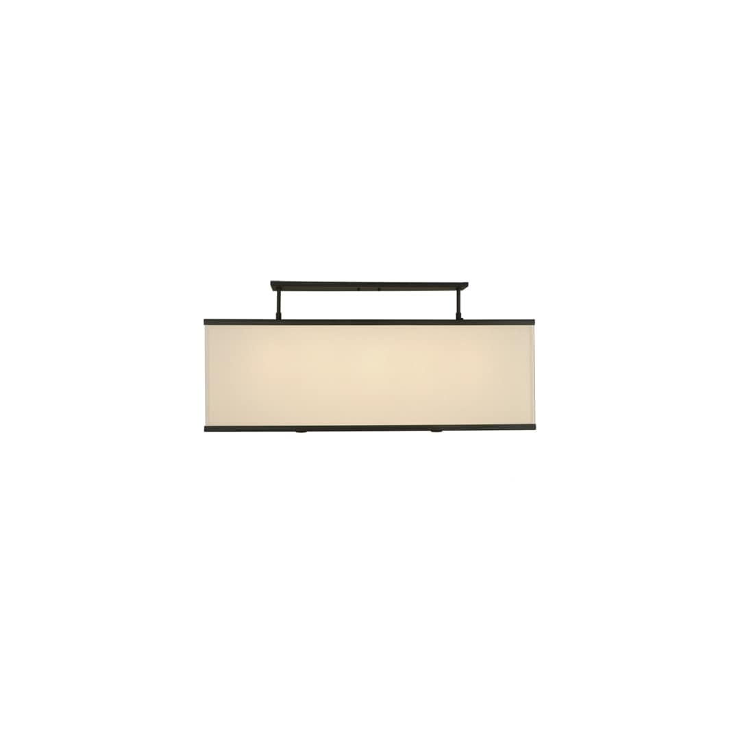 Quadrato 5 Light 9" Wide Linear Pendant