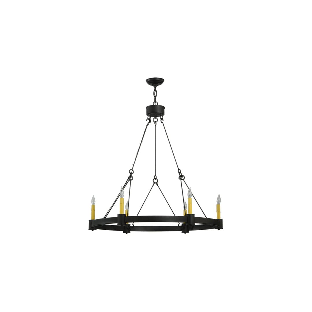 Kenosha 6 Light 36" Wide Taper Candle Style Chandelier
