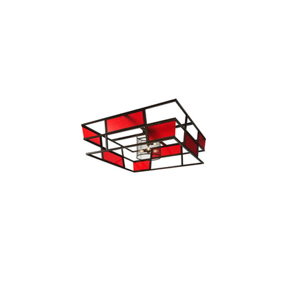 Tavern 8 Light 85" Wide Semi-Flush Ceiling Fixture