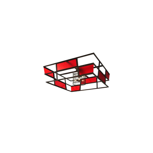 Tavern 8 Light 85" Wide Semi-Flush Ceiling Fixture