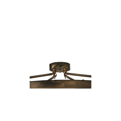 Clark 10 Light 48" Wide Semi-Flush Ceiling Fixture