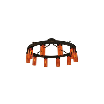 Clark 10 Light 48" Wide Semi-Flush Ceiling Fixture
