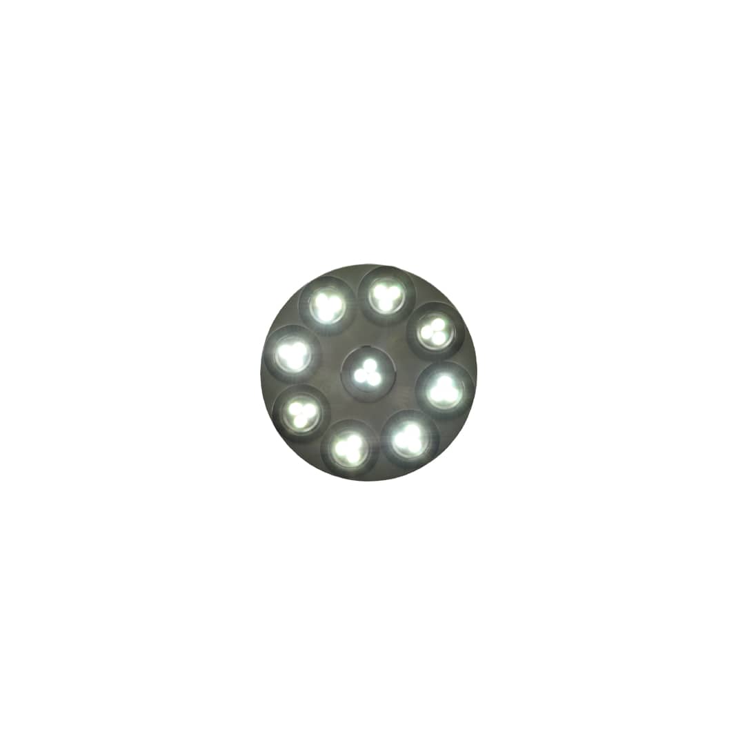 Discovery 9 Light 12" Wide Flush Mount Drum Ceiling Fixture