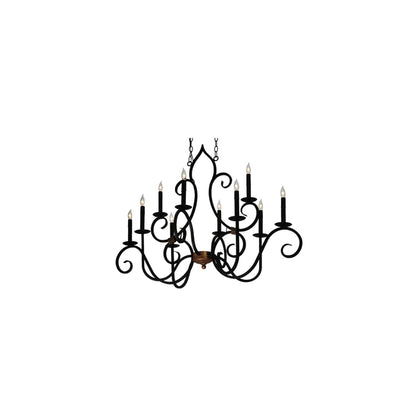 Clifton 10 Light 29" Wide Taper Candle Style Chandelier