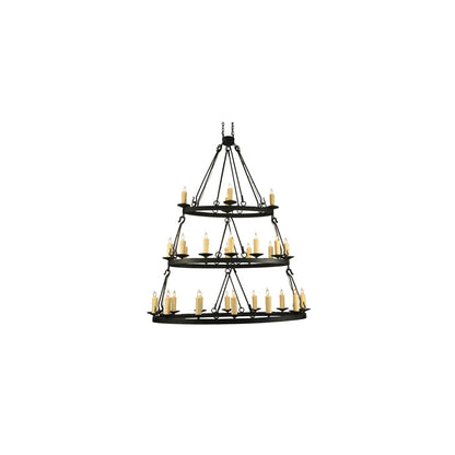 Kenosha 28 Light 36" Wide Taper Candle Style Chandelier
