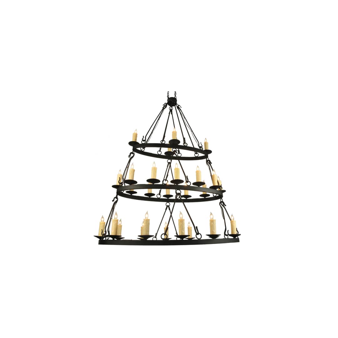 Kenosha 28 Light 36" Wide Taper Candle Style Chandelier
