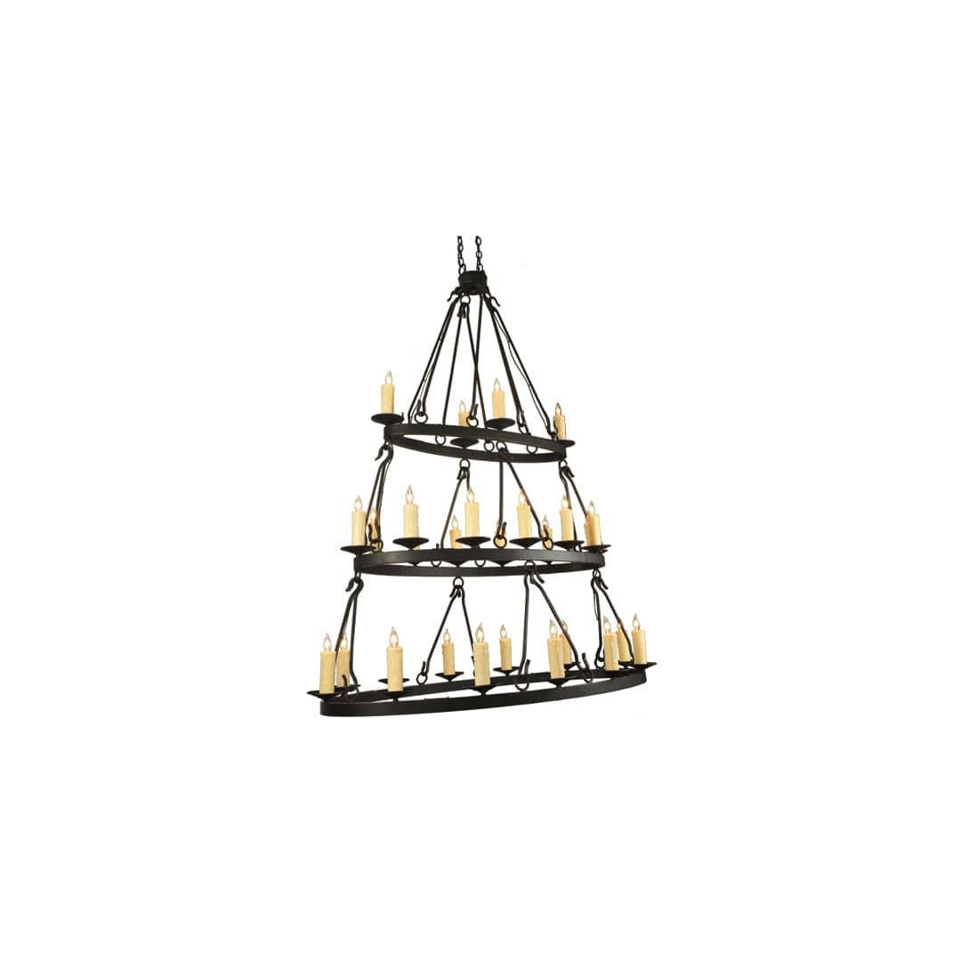 Kenosha 28 Light 36" Wide Taper Candle Style Chandelier