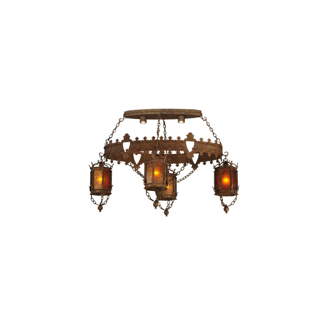 Valhalla 4 Light 58" Wide Linear Chandelier