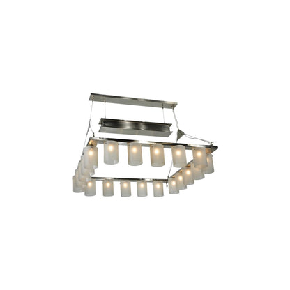 Counter Weight 20 Light 71" Wide Linear Chandelier