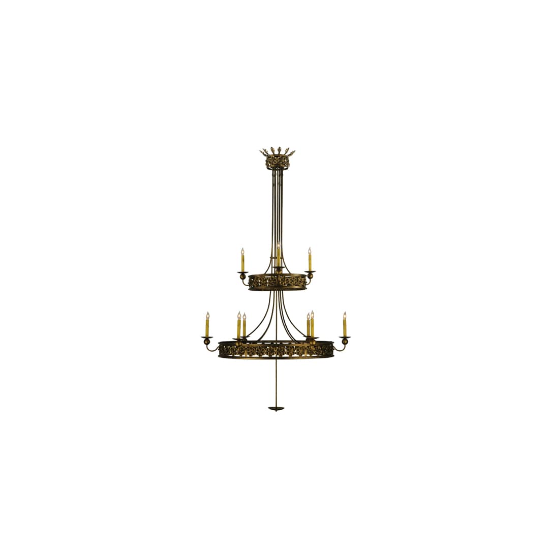 Montgomery 9 Light 48" Wide Taper Candle Style Chandelier