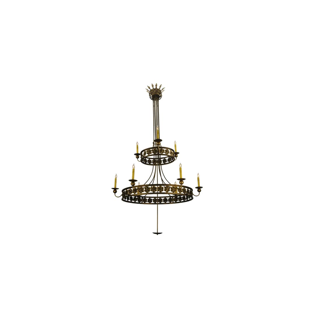 Montgomery 9 Light 48" Wide Taper Candle Style Chandelier