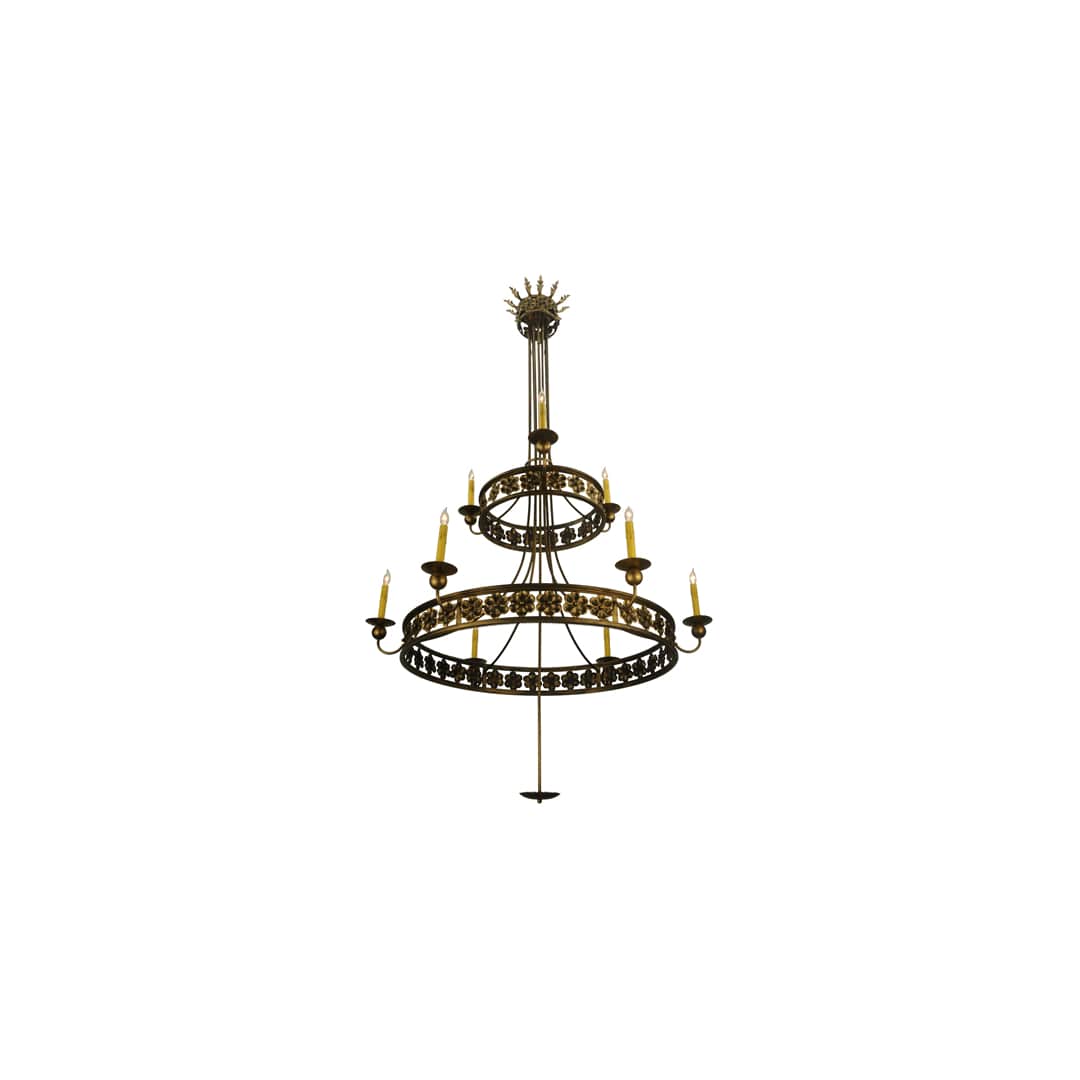 Montgomery 9 Light 48" Wide Taper Candle Style Chandelier