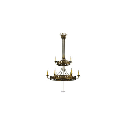 Montgomery 9 Light 48" Wide Taper Candle Style Chandelier
